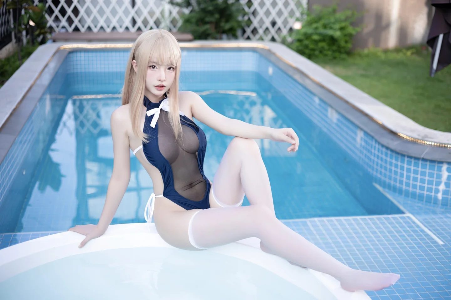 清水由乃 - No.078 蓝色夏日 [29P-158MB] tg@simisebaisi 【丝足阁】001.webp